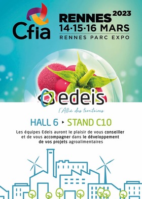 Edeis au Salon CFIA EXPO 2023 à Rennes